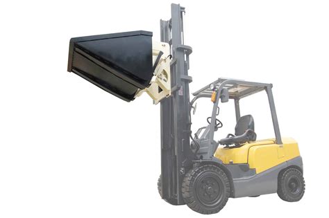 sideways tilt fork lift attachment